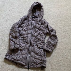 Uptown Lightweight Down jacket coat Athleta Small